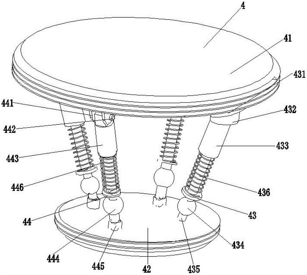 Four-degree-of-freedom manipulator of specialized robot for fire work of power supply station