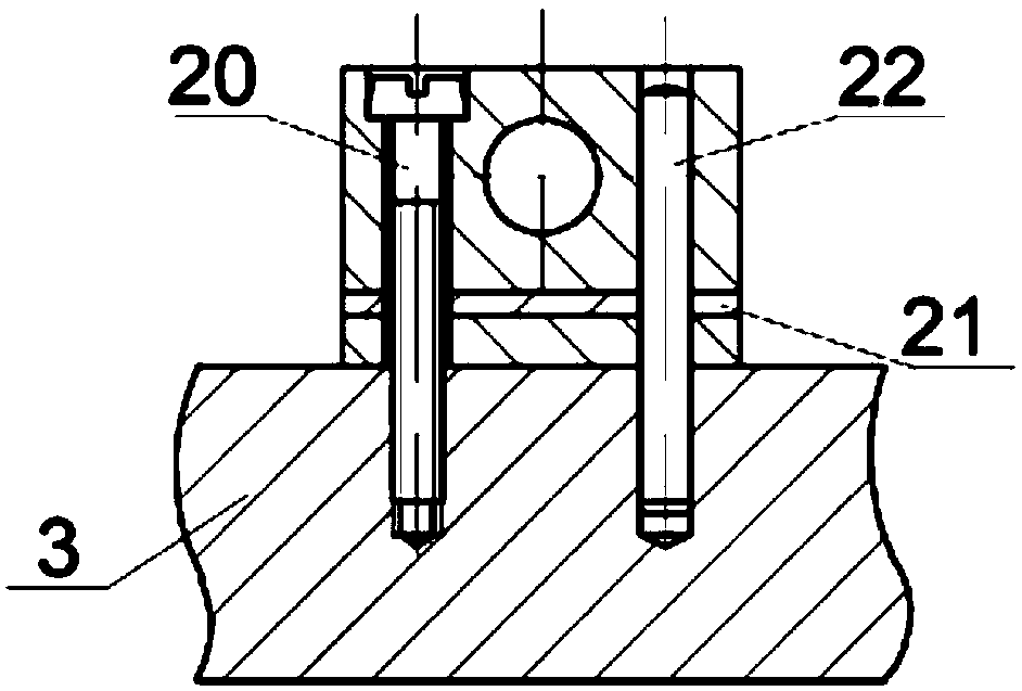 Direction adjusting device of working shaft