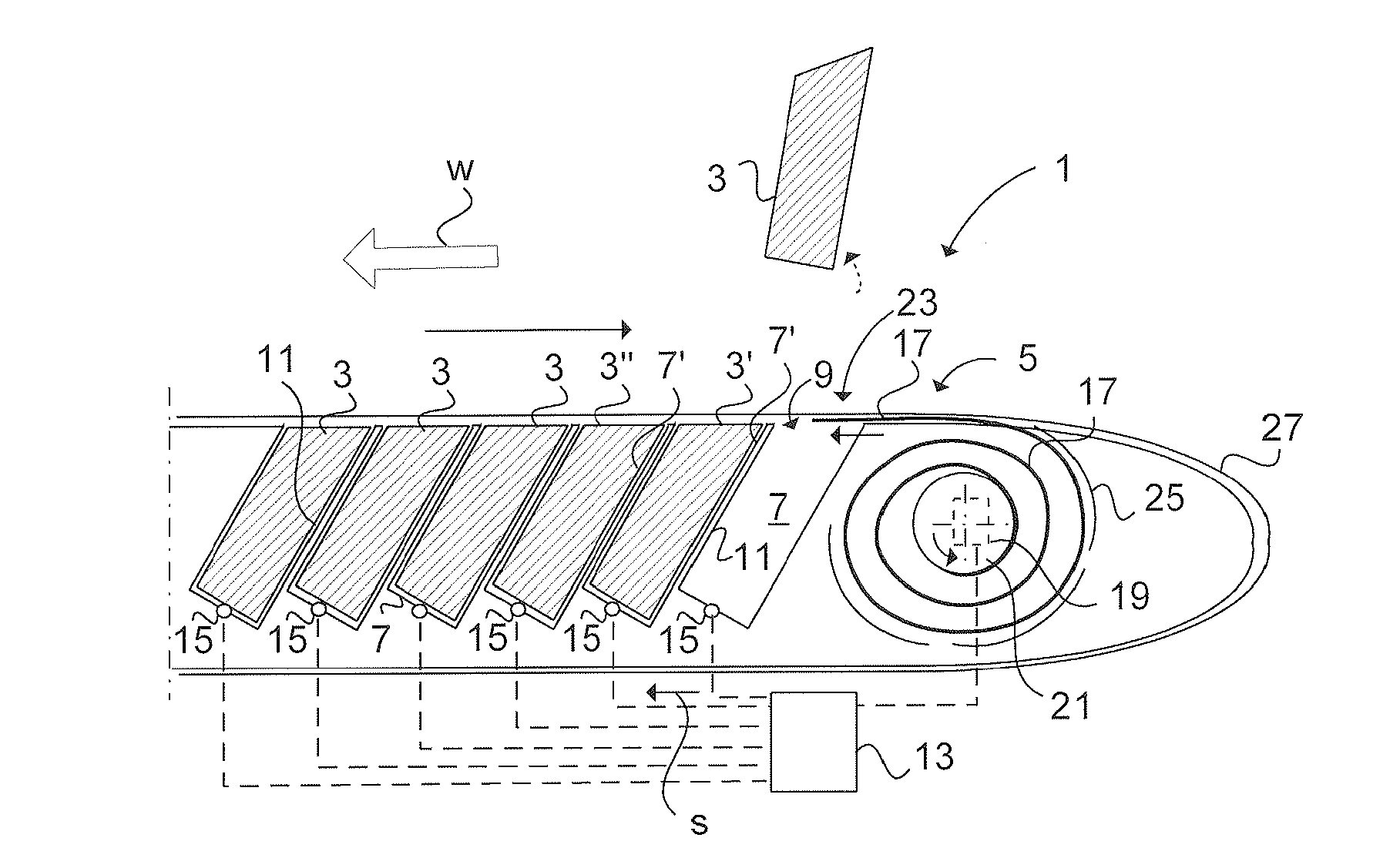 Closable counter-measure compartments for a dispenser unit