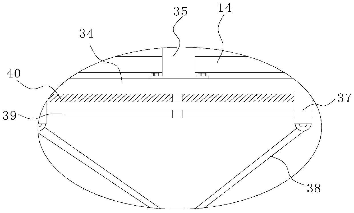 Glue rolling device used for aluminum corrugated core composite aluminum plate production