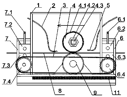 Magnetically soft alloy strip surface cleaning method and device thereof