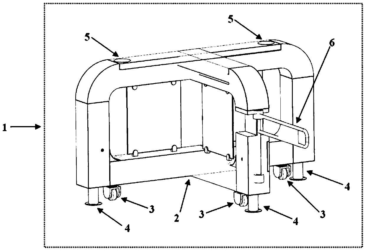 T-shaped modular freely-combinable and detachable multipurpose access control system and use method thereof