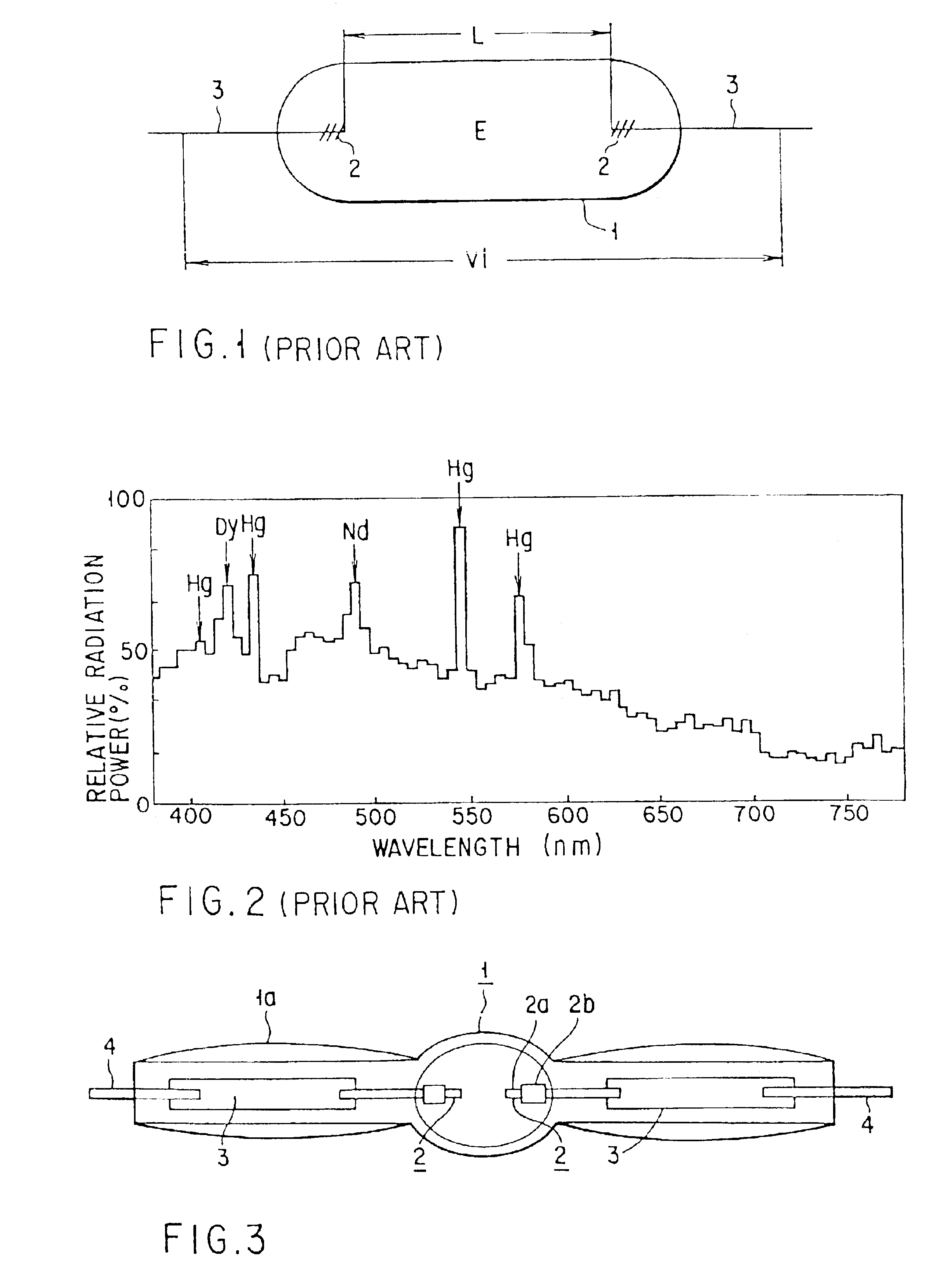 Metal halide discharge lamp, lighting device for metal halide discharge lamp, and illuminating apparatus using metal halide discharge lamp