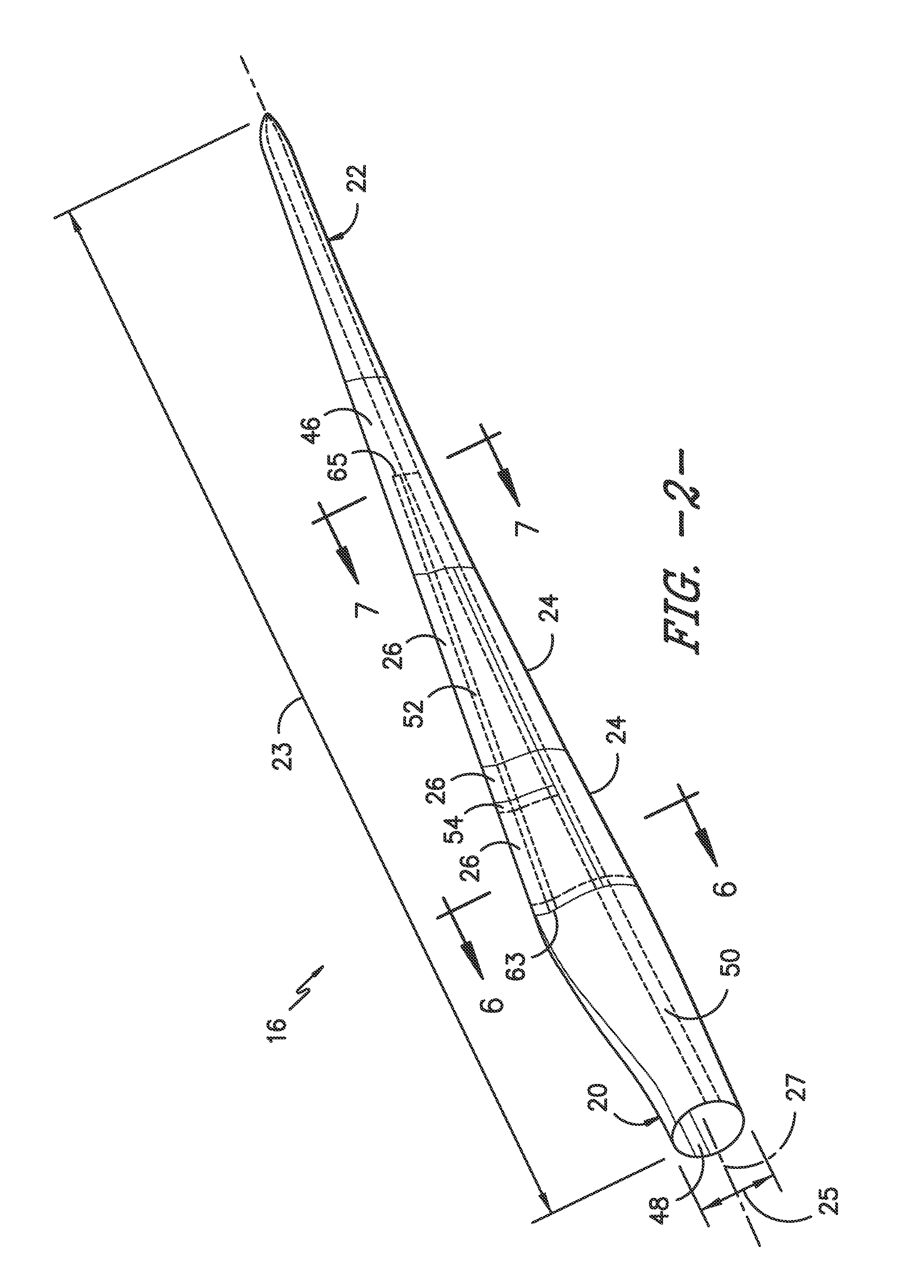 Structural component for a modular rotor blade