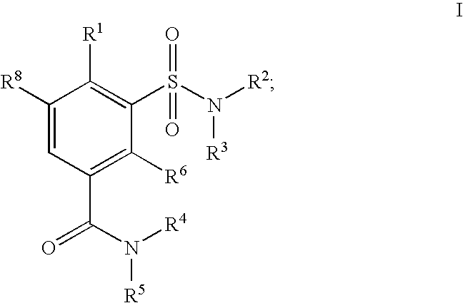 Sulfamoyl benzamides and methods of their use