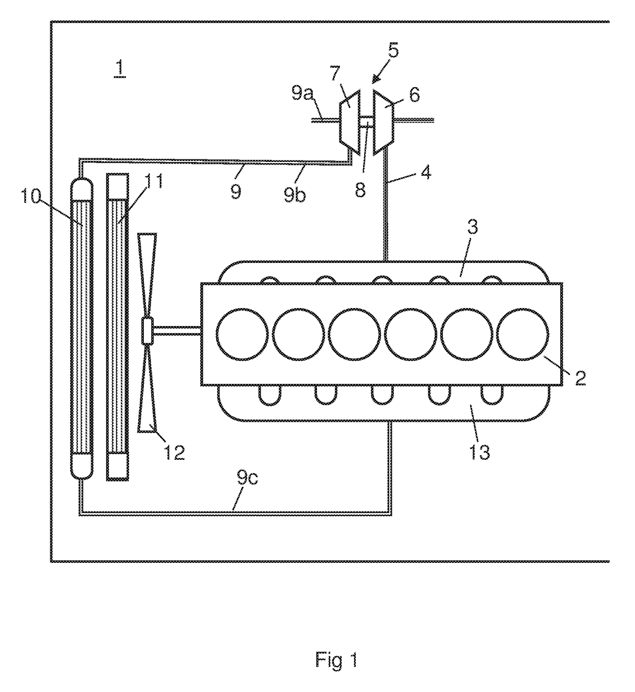 Compressor arrangement supplying charged air to a combustion engine