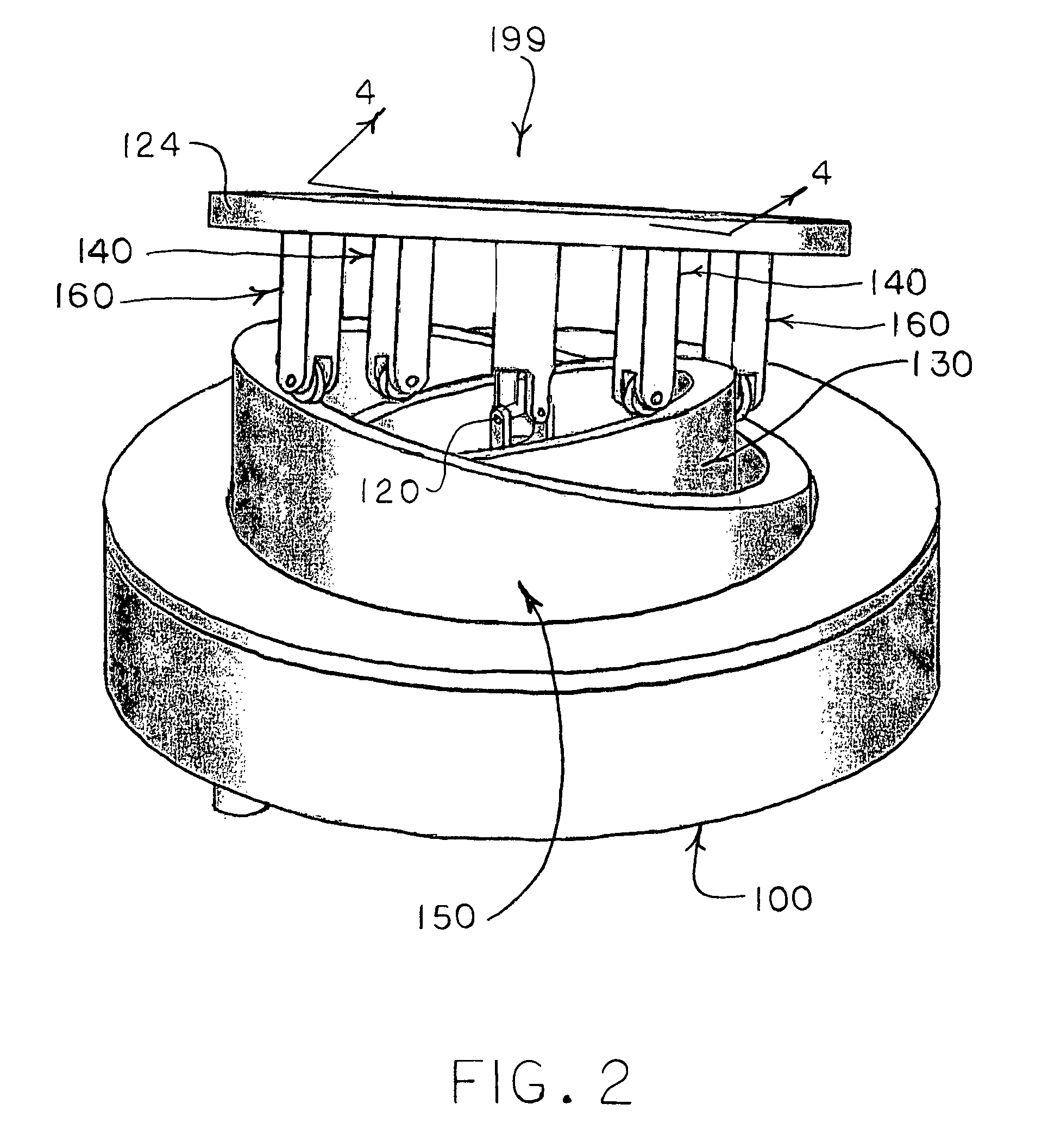 Three axes rotational motion-positioning apparatus