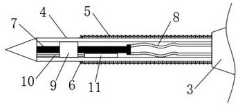 Probe temperature sensor