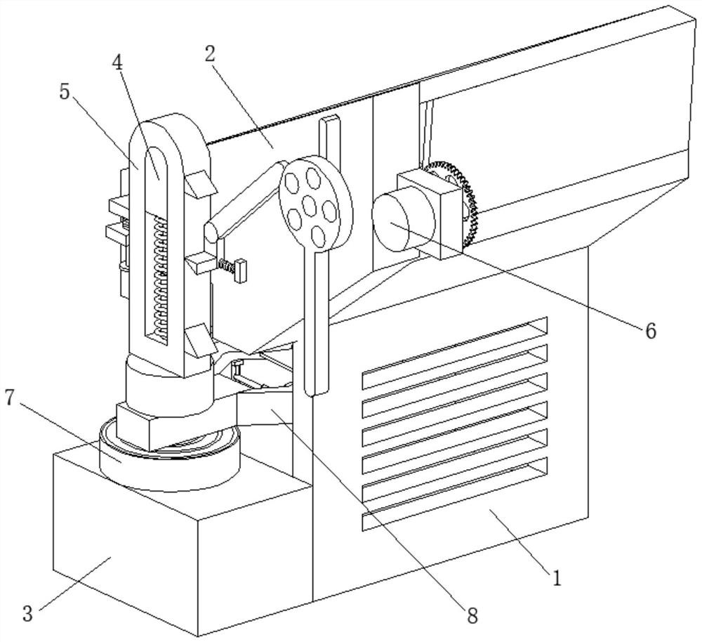 An automatic forging device