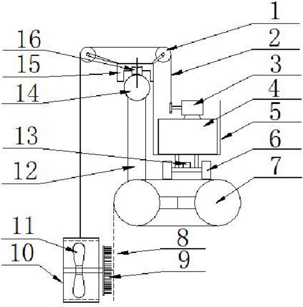 Automatic cleaning device for deep sea culture cages