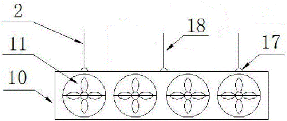 Automatic cleaning device for deep sea culture cages