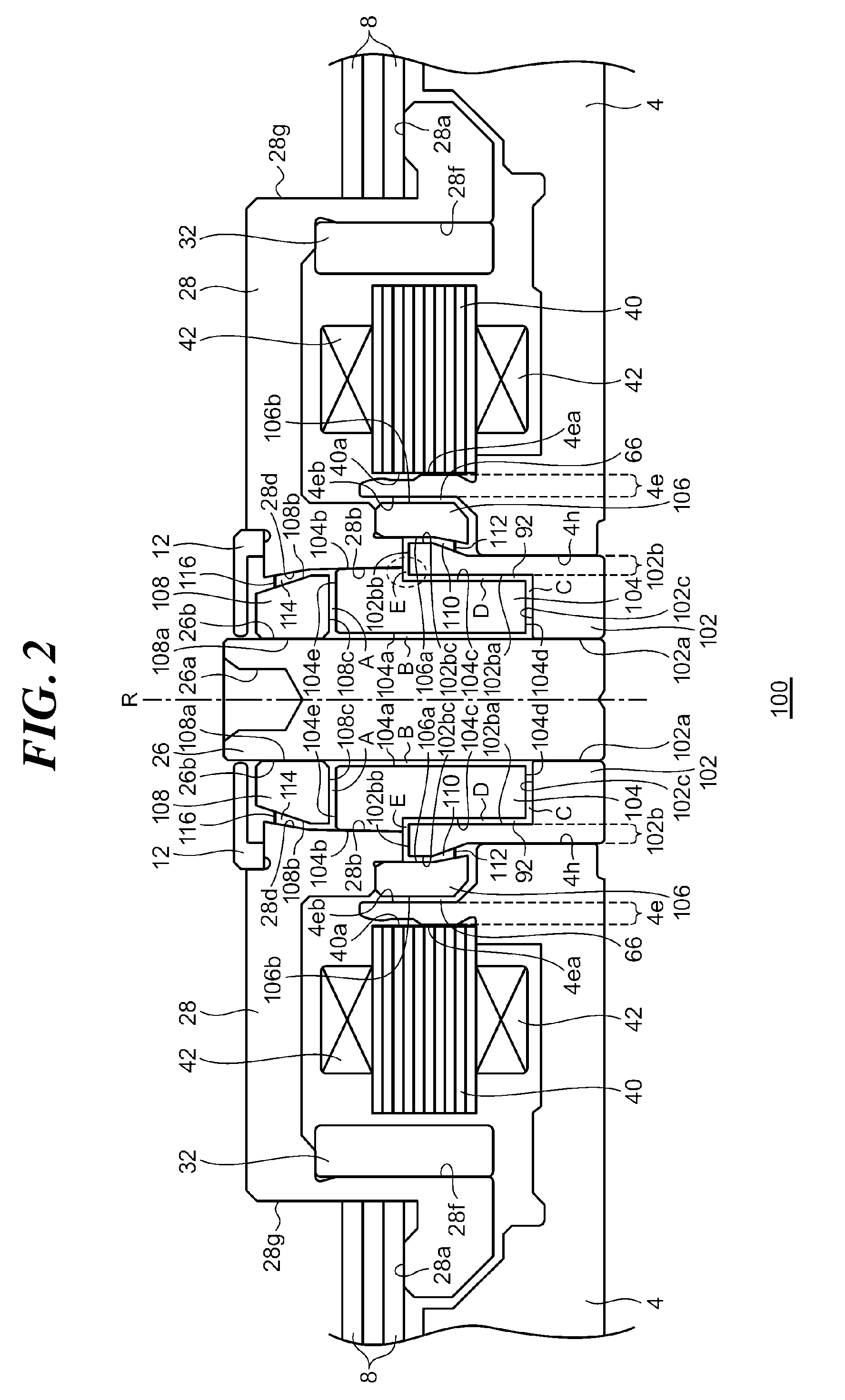 Rotating device and component for fluid dynamic bearing unit thereof