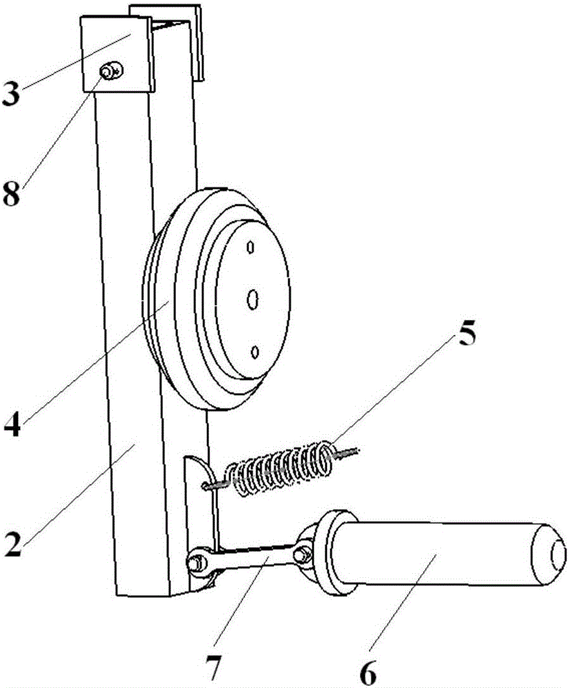 Road-railer two side clamping system