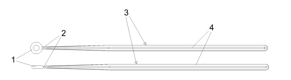 Sampling device and combination of sampling device and sample vessel