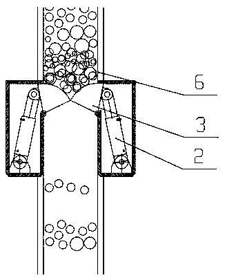 A boring machine and its muck transportation device