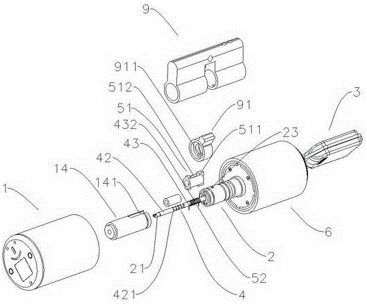 Novel fingerprint lock