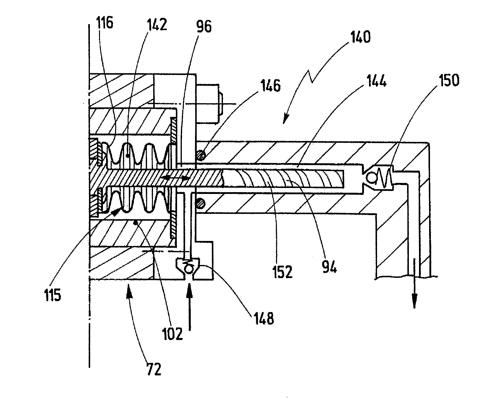 Check valve and piston pump having check valve