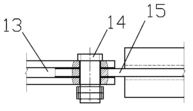 Simple hoisting device for steel structure bridge installation