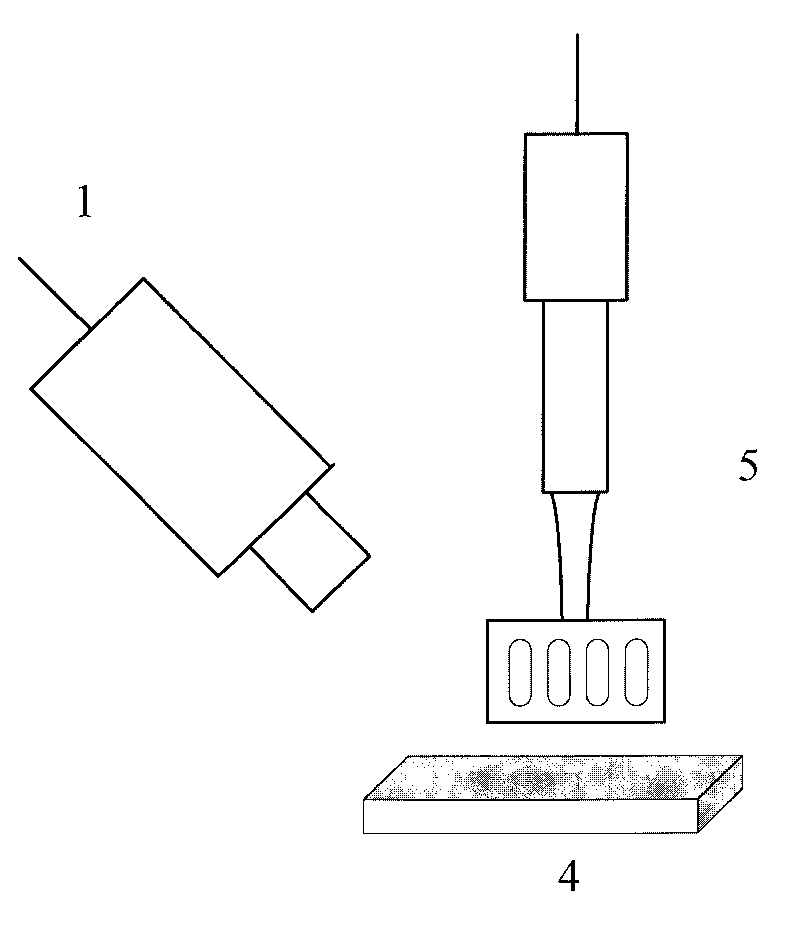 Non-contact ultrasonic thermal-excitation infrared imaging nondestructive detection method and system