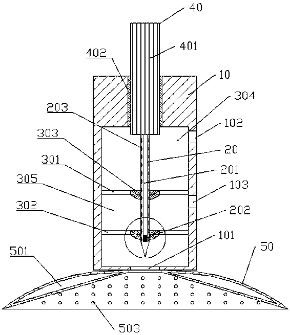 An acupuncture control device