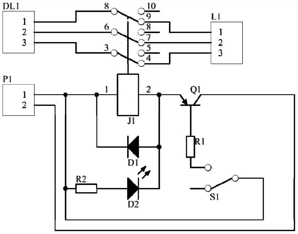 Device and method for inputting black-start grid-connection releasing signal into excitation and speed regulator system