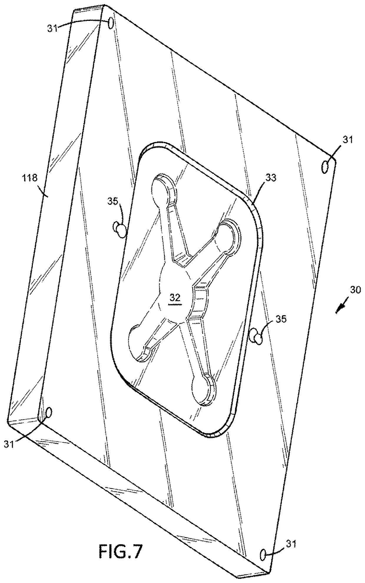 Three dimensional thermoforming of plastics with electronic components