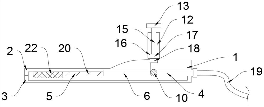 Saliva collection and detection device