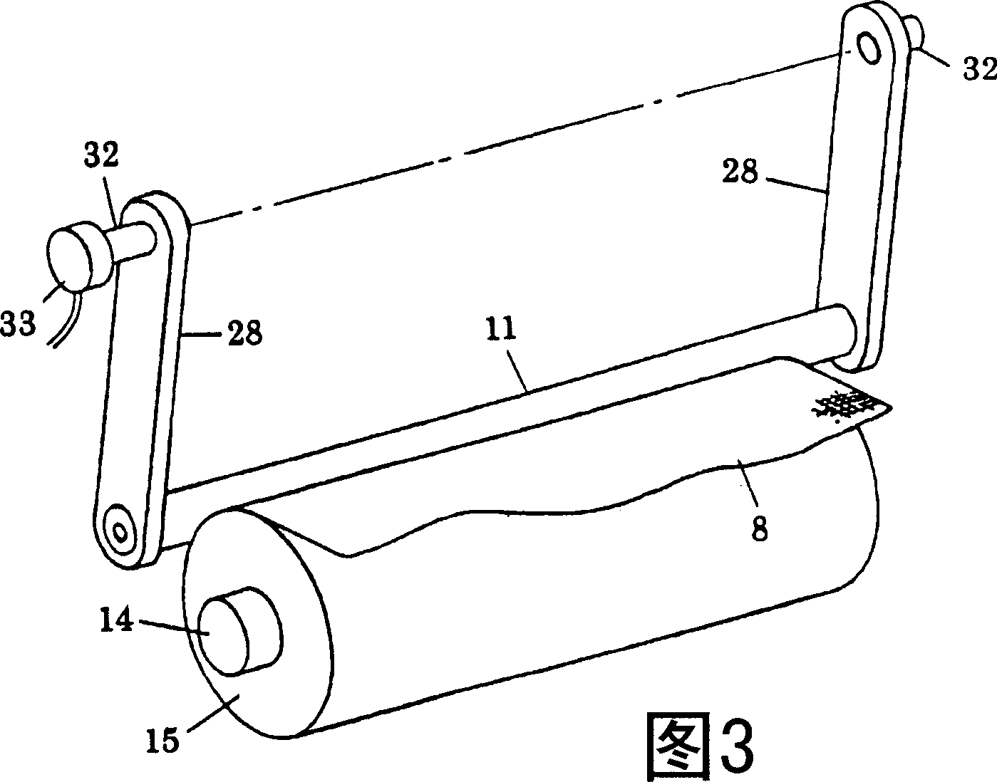 Loom take-up motion