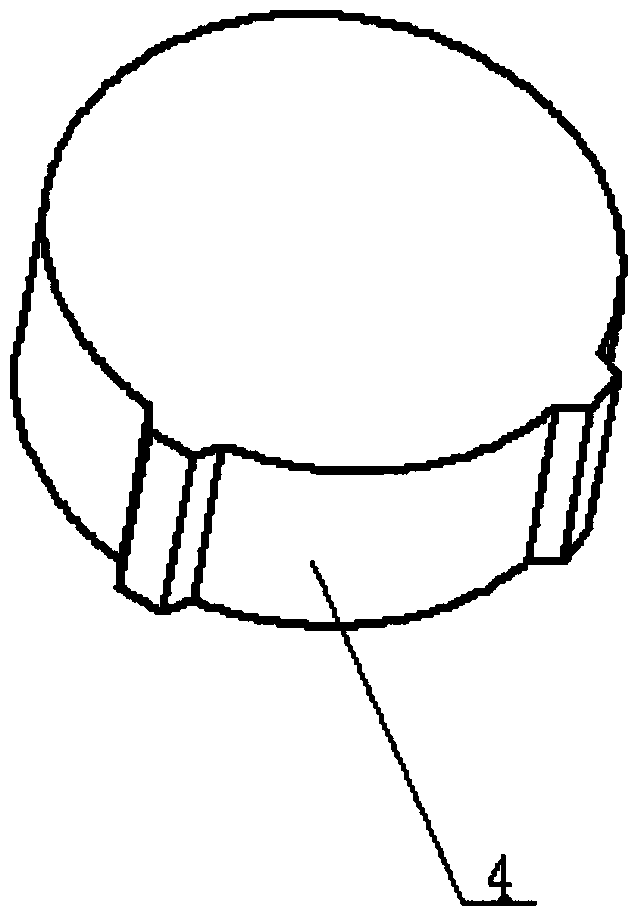 Method for locating ultrahigh circular sand core