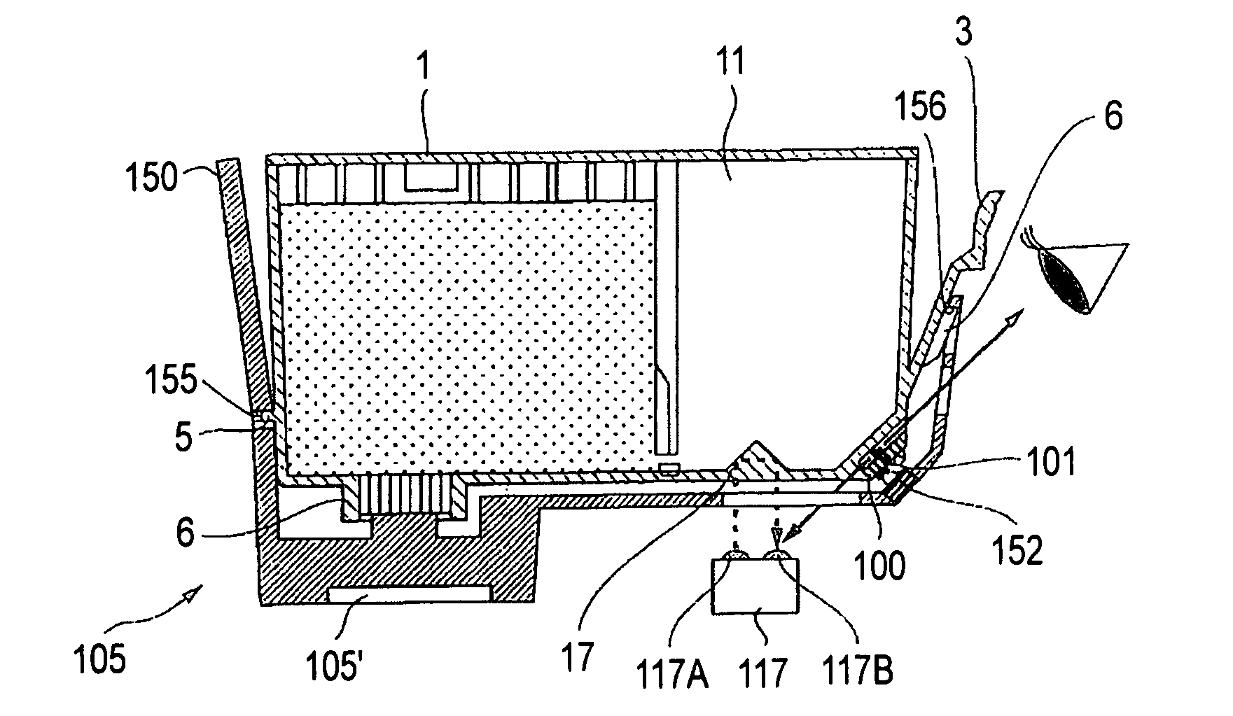 Liquid container and liquid supplying system