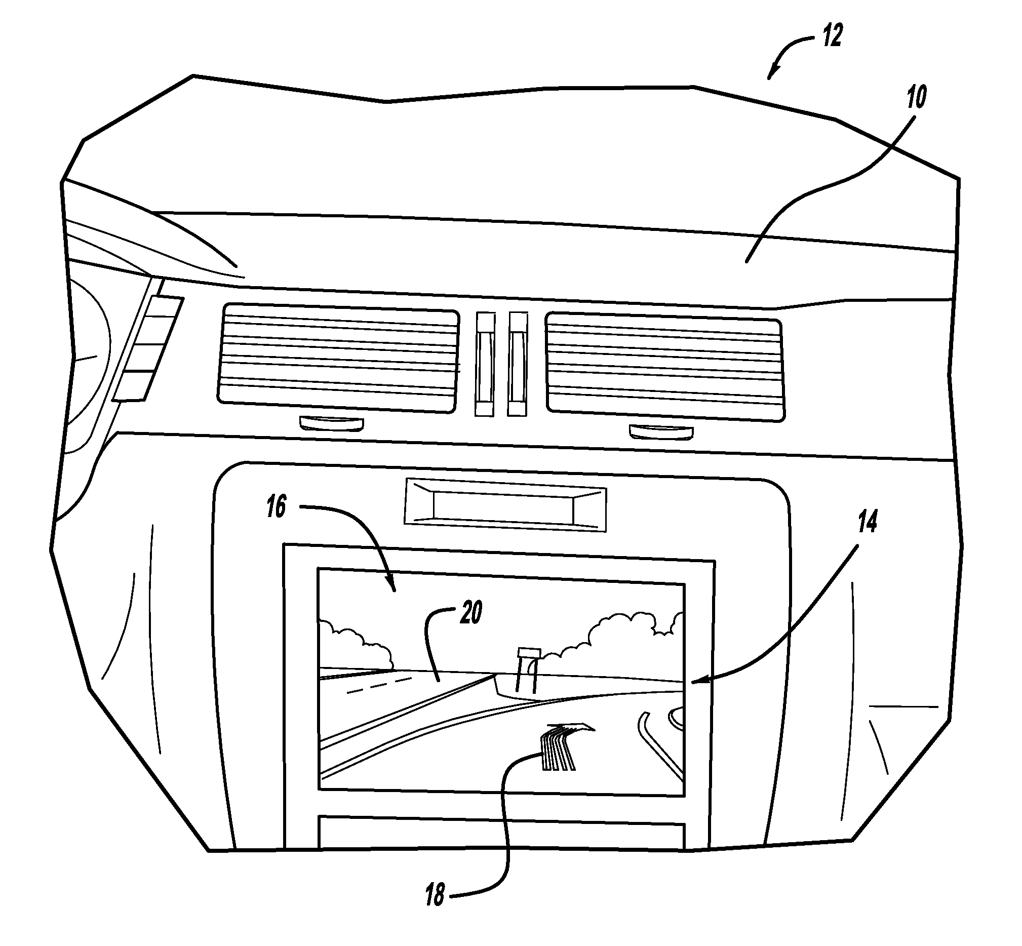 Visual guidance for vehicle navigation system