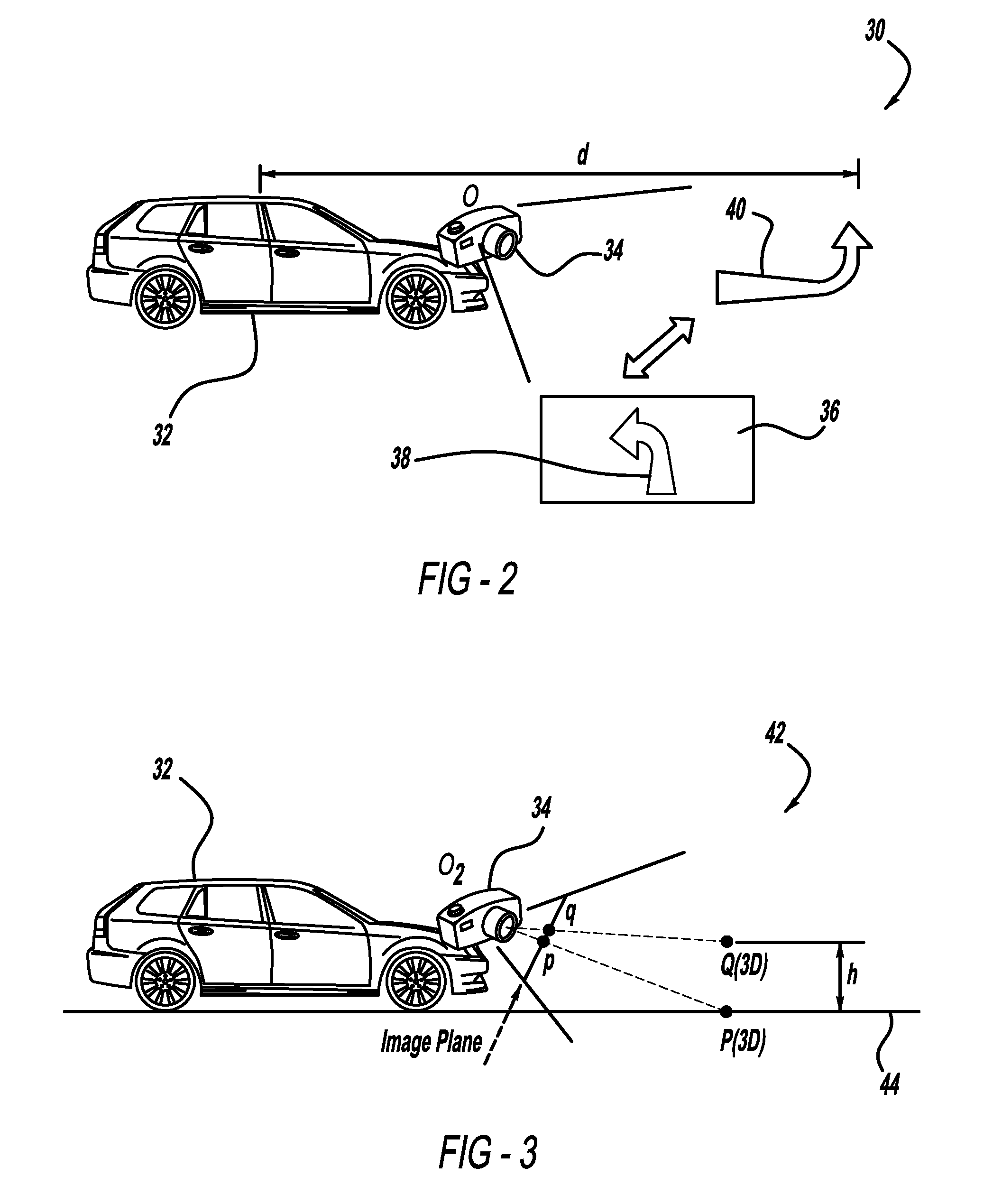 Visual guidance for vehicle navigation system