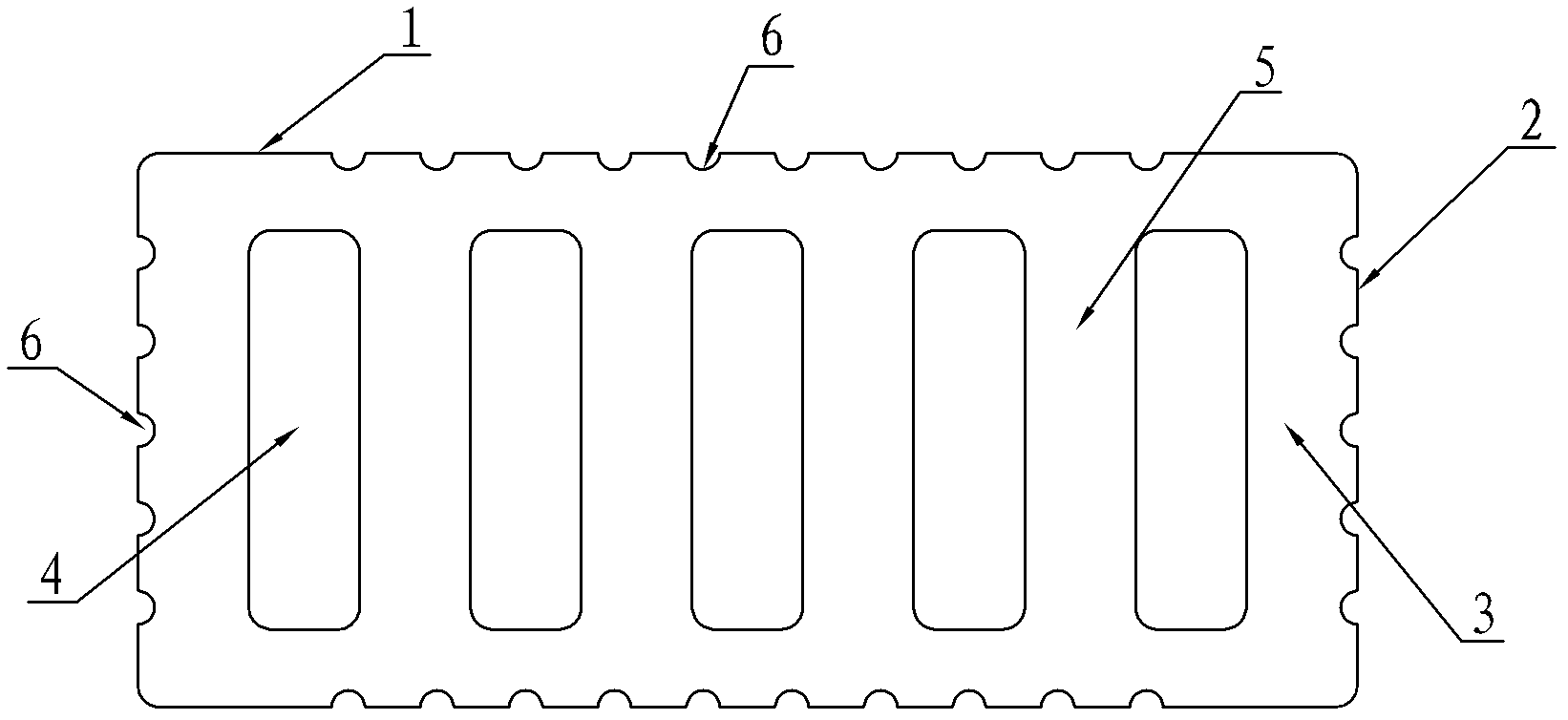 Multilayer heat-insulating and sound-insulating self-insulation hollow brick