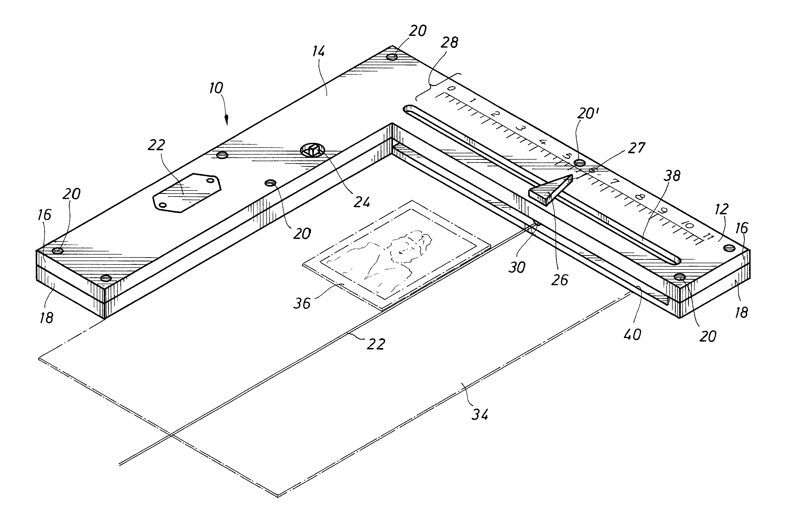 Laser square