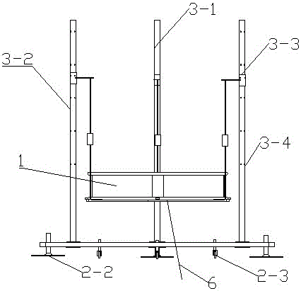 Experimental device for measuring single duct and lift force of single ducted air vehicle