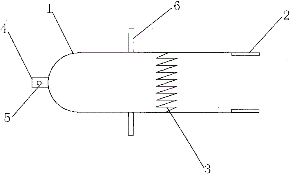 Stamping part fetching tool