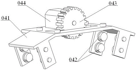 Arc-shaped track type solar cell panel mobile positioning device