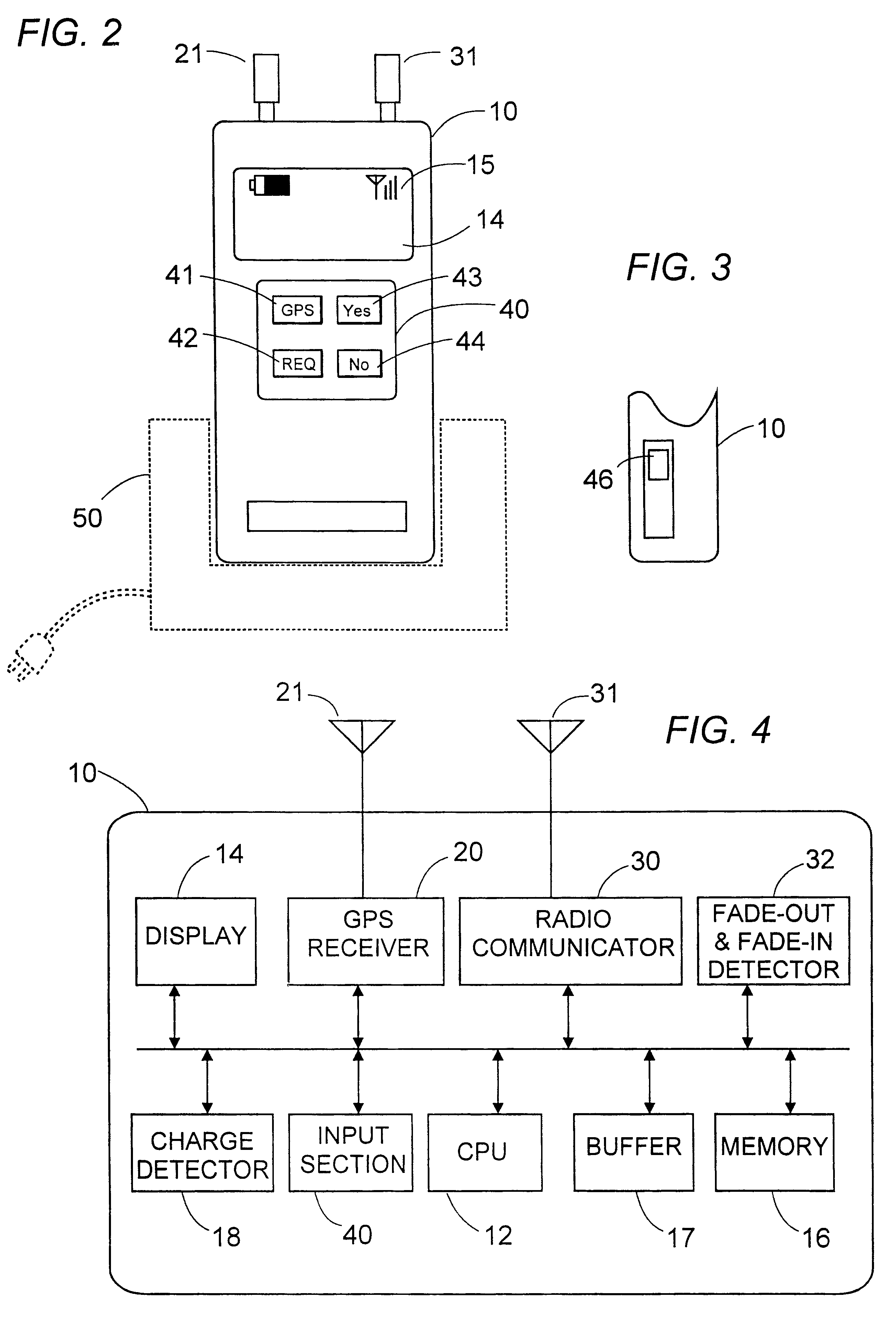 Support request processing system using GPS data for locating a person requesting a support