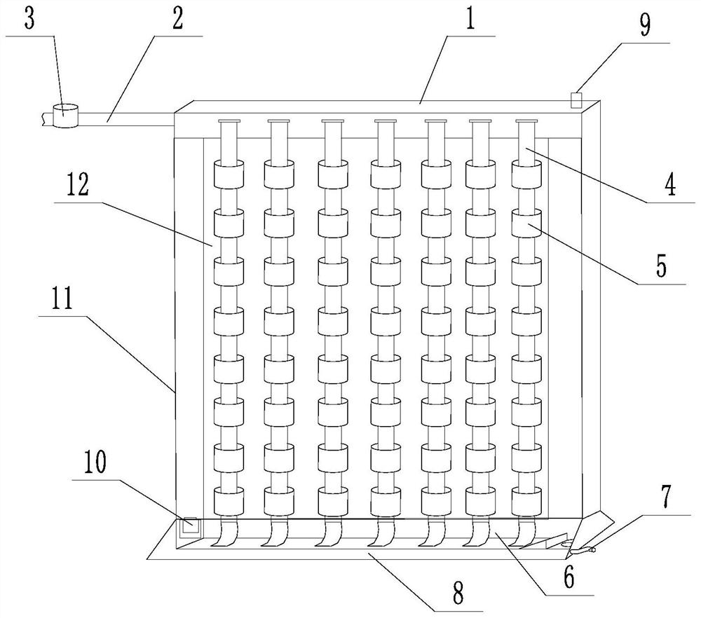 A dot-matrix plant wall and planting pot for smart home