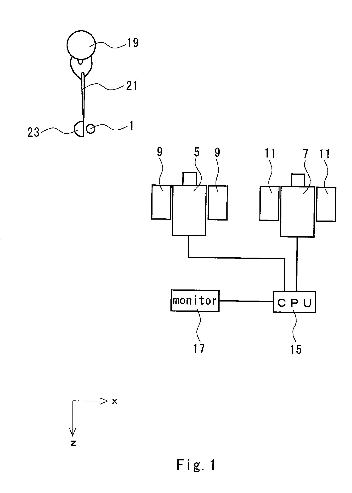 Ball motion measuring apparatus