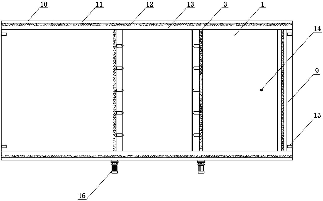 Vehicle carrying board structure for multilayer lift-sliding parking device