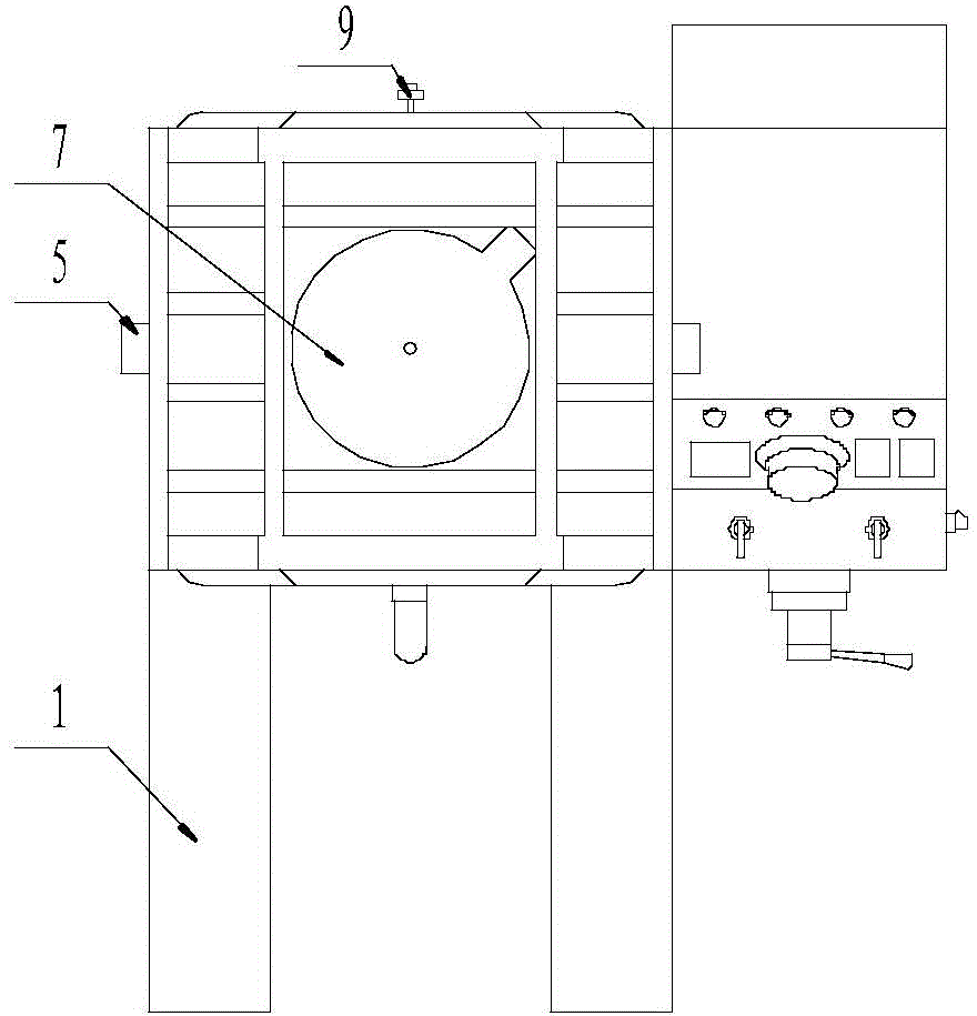 Hydraulic vertical type oil press