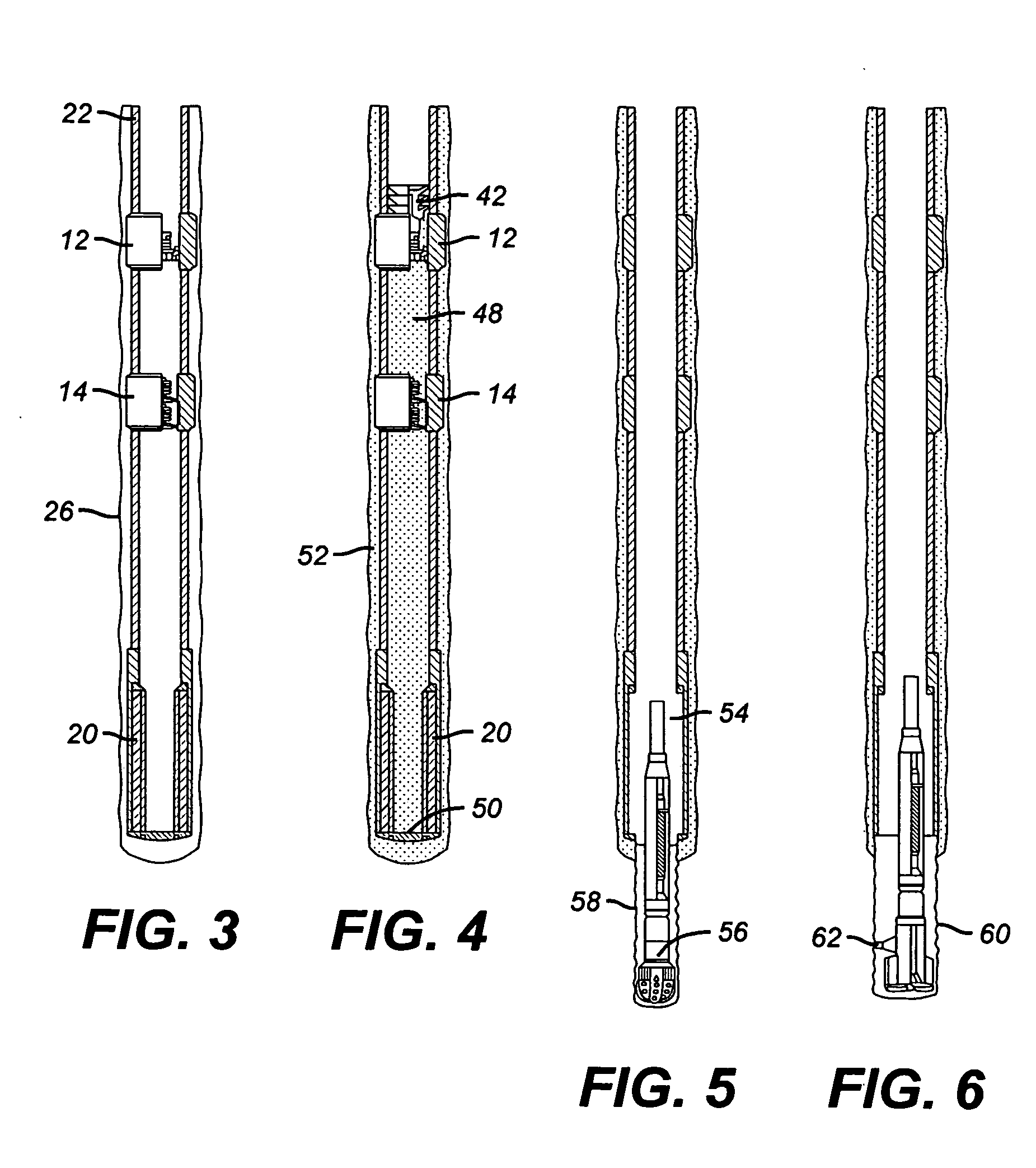 One trip cemented expandable monobore liner system and method