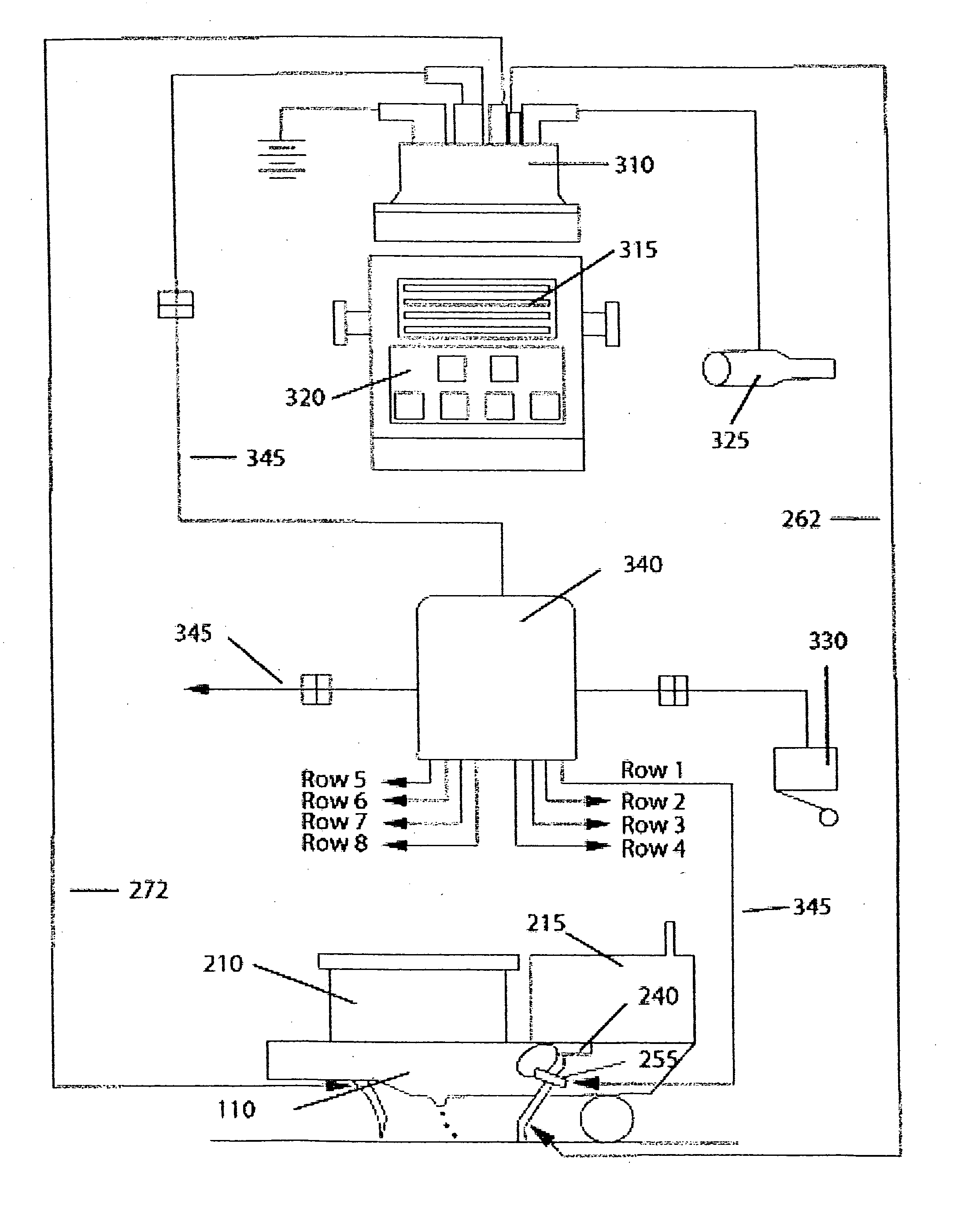 Electronic pulsing of chemical with seed