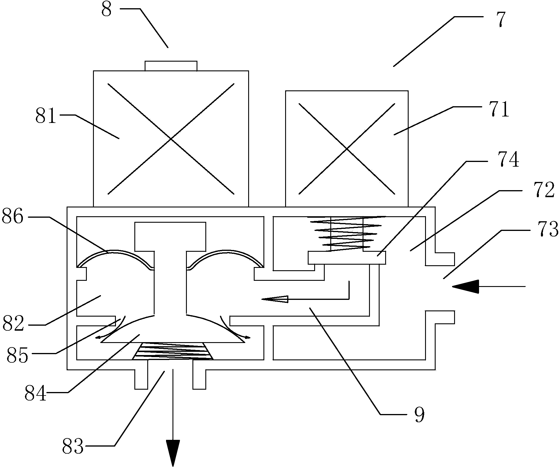 Intelligent dynamic equilibrium type burning heater