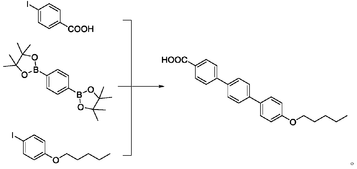 Preparation method of anidulafungin intermediate