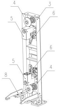 Multi-mechanism linkage type storage box device