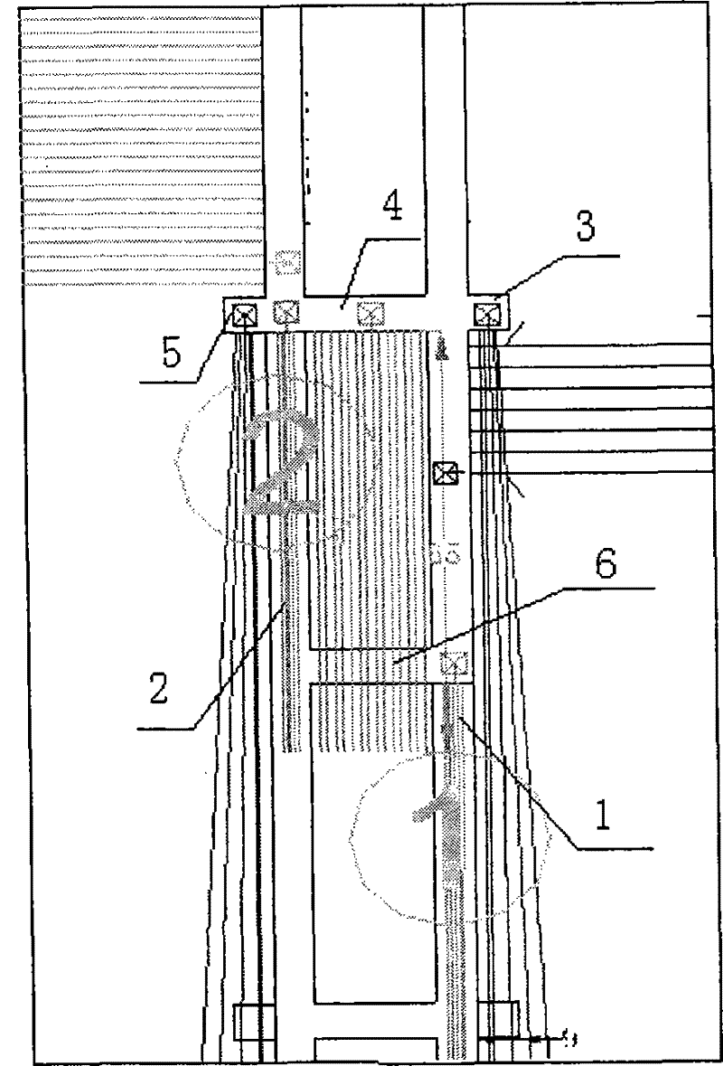 Outburst prevention technique for multiple heading in coal mine