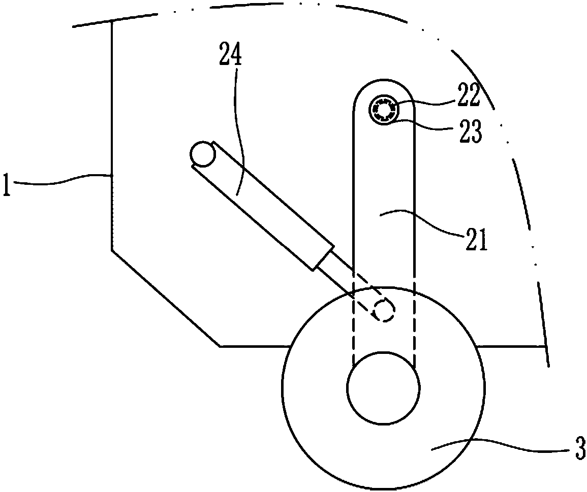 Tractive straw tedding and soil removing machine