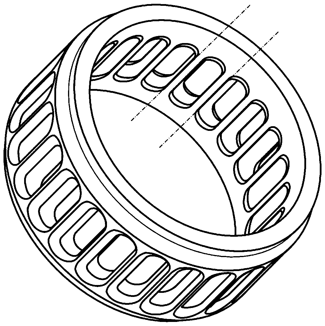 Inhibition method of cylinder oil accumulation in scavenging ports of marine low-speed machine